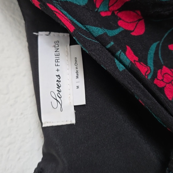 Lovers + Friends Wiley Floral Top In Rosebud Size M - Picture 6 of 16